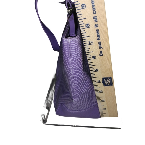 Lilac purple handbag - Picture 7 of 12